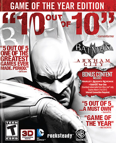 Batman: Arkham City Game of the Year Edition